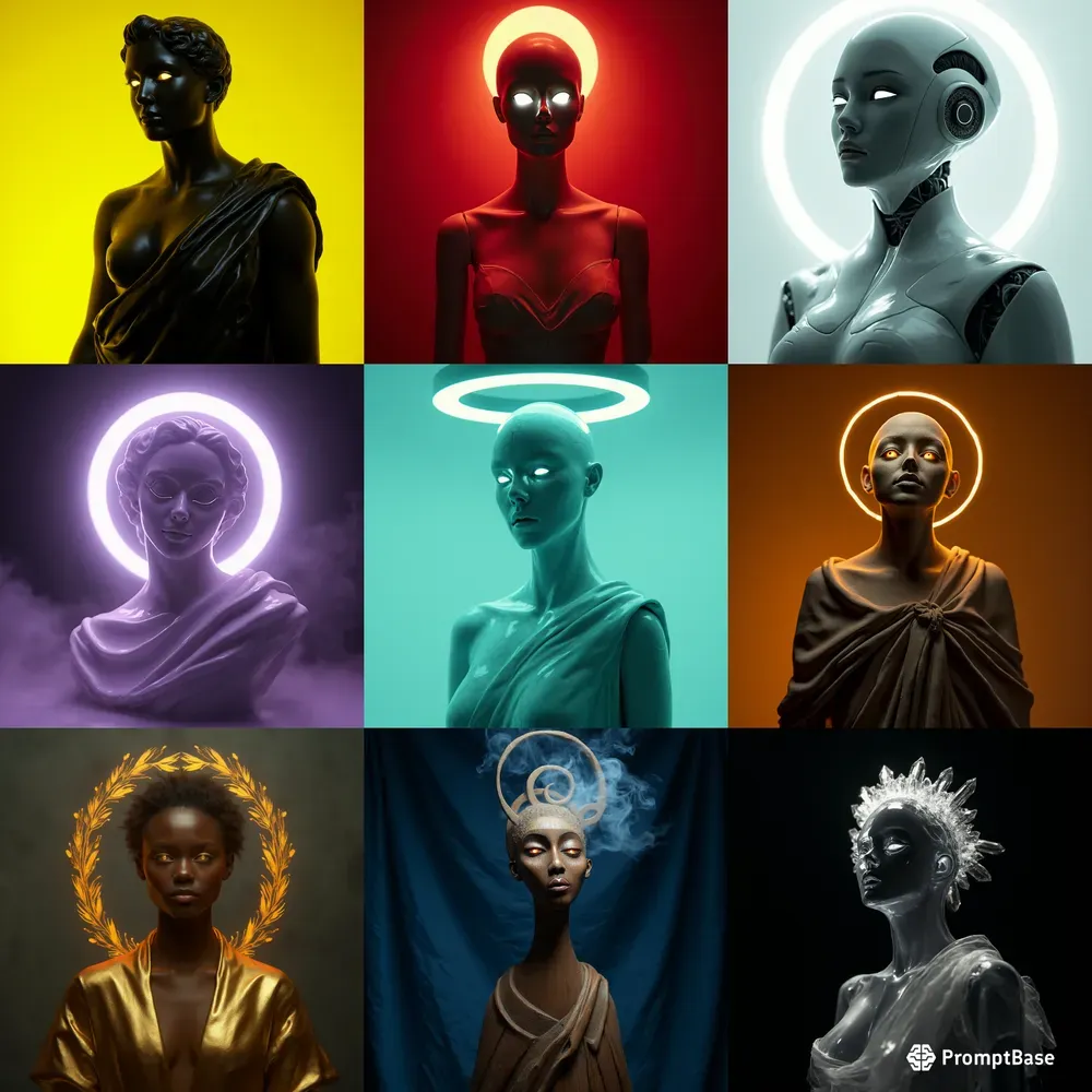 Modernized Classical Portraits