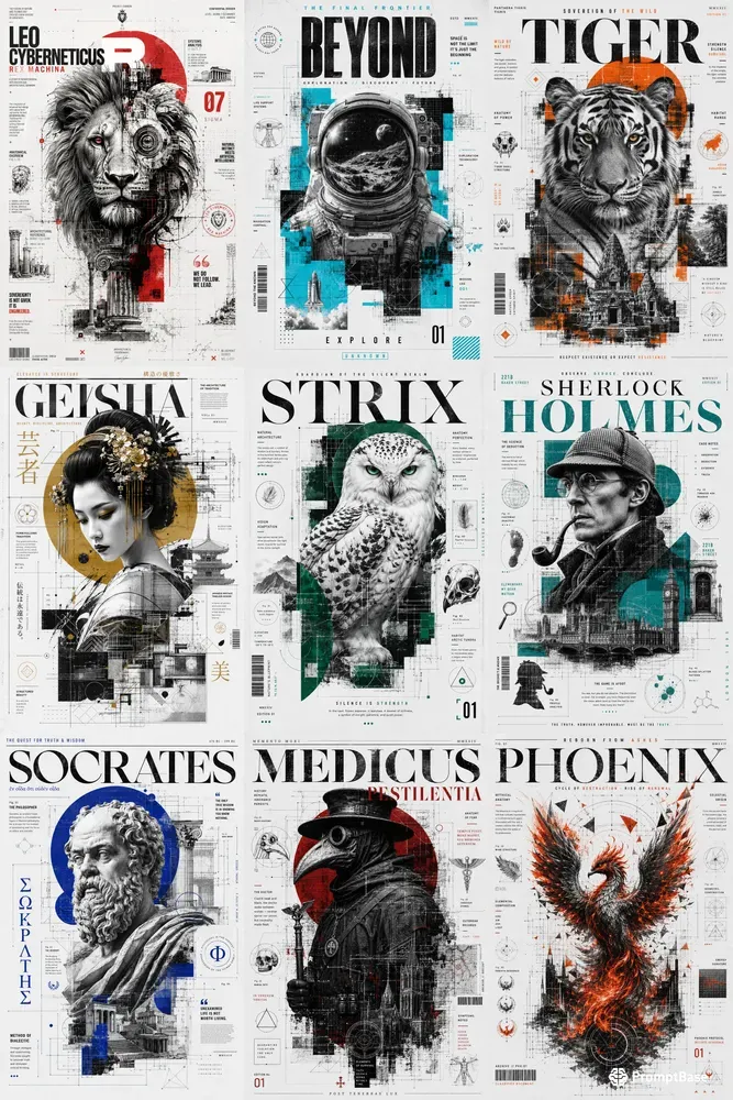 Editorial Fusion Poster Generator
