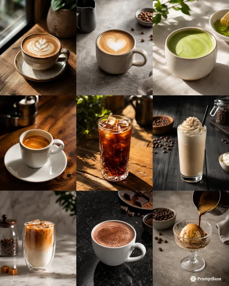 Coffee Shop Branding Photography