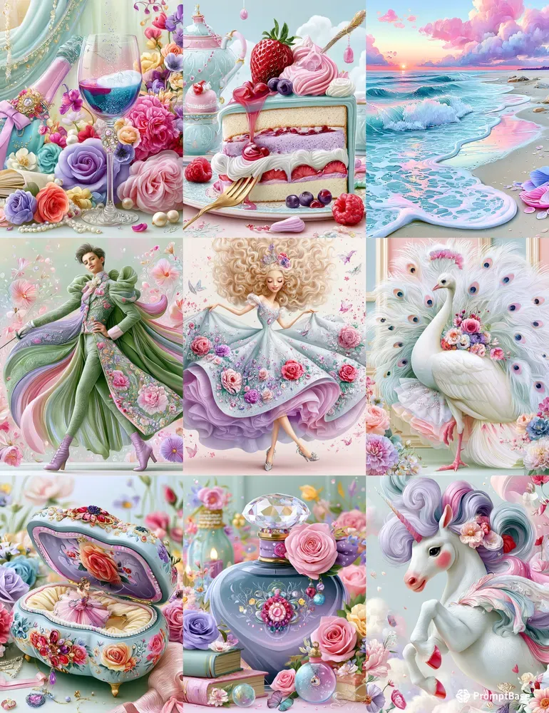 Luxury Fairytale Glamour Junk Journals