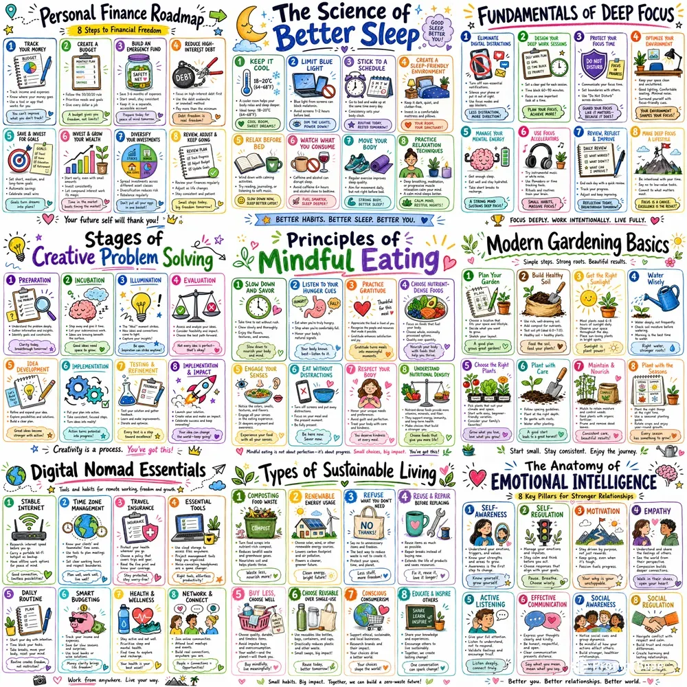 Doodle Style Infographic Gens