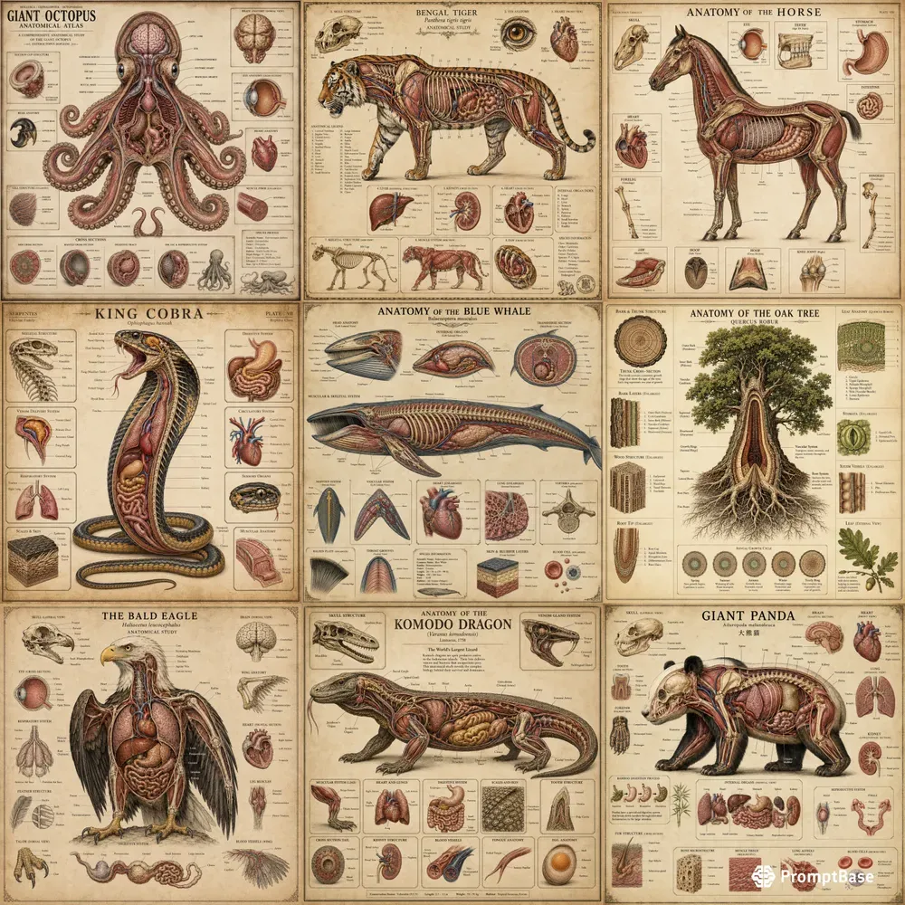 Vintage Anatomical Atlases