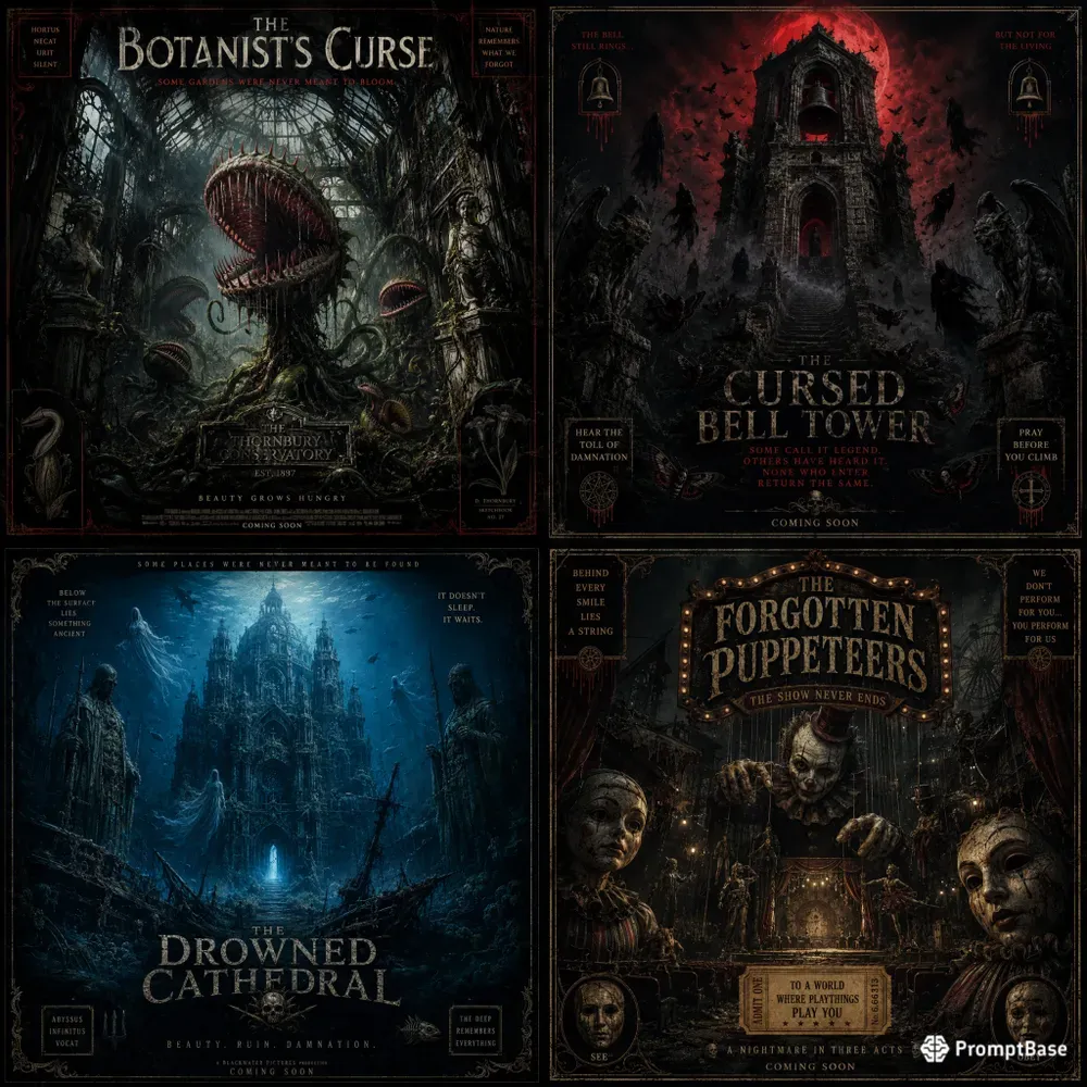 Shadow Horror Prints