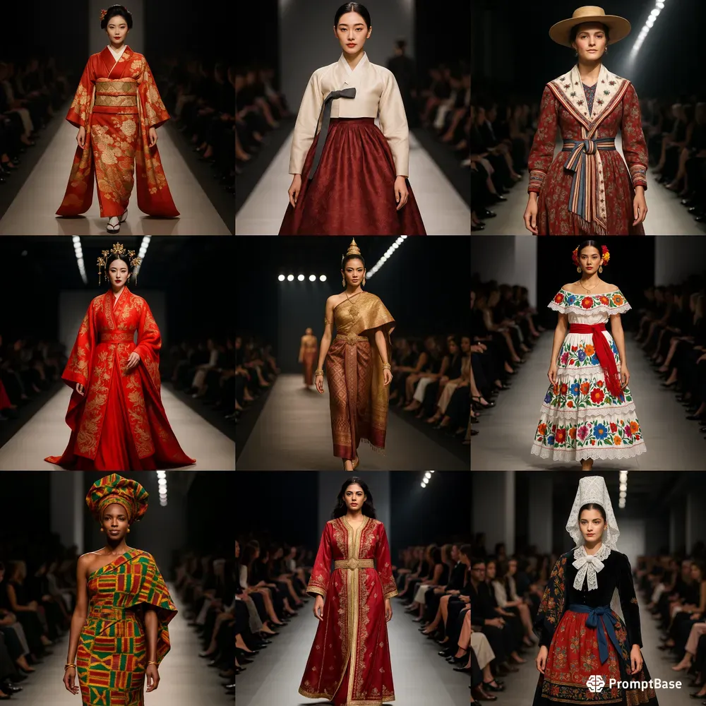 Runway Walks In Country Traditional Atts