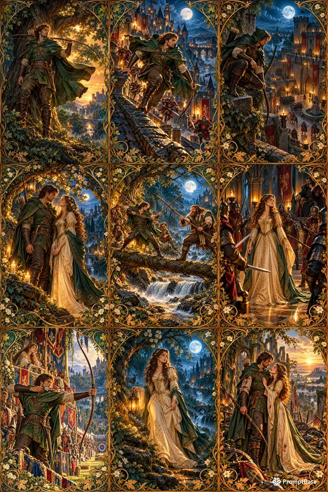 Sherwood Legends In Nouveau Fantasy
