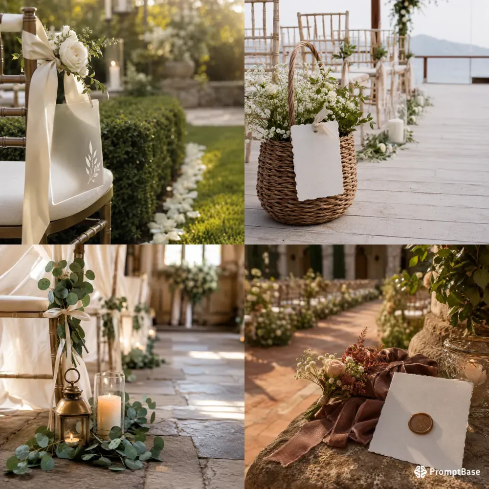 Ceremony Aisle Marker Photo Builders