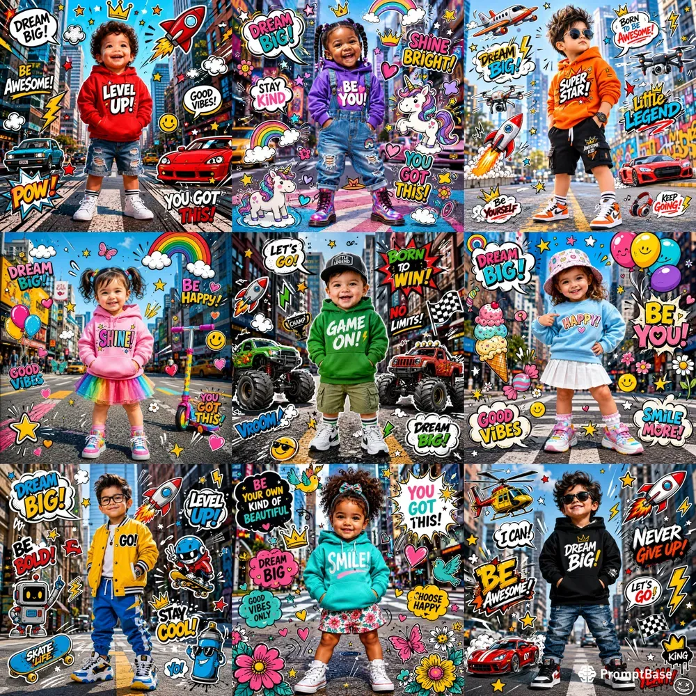 Comic Kids Portrait Creators