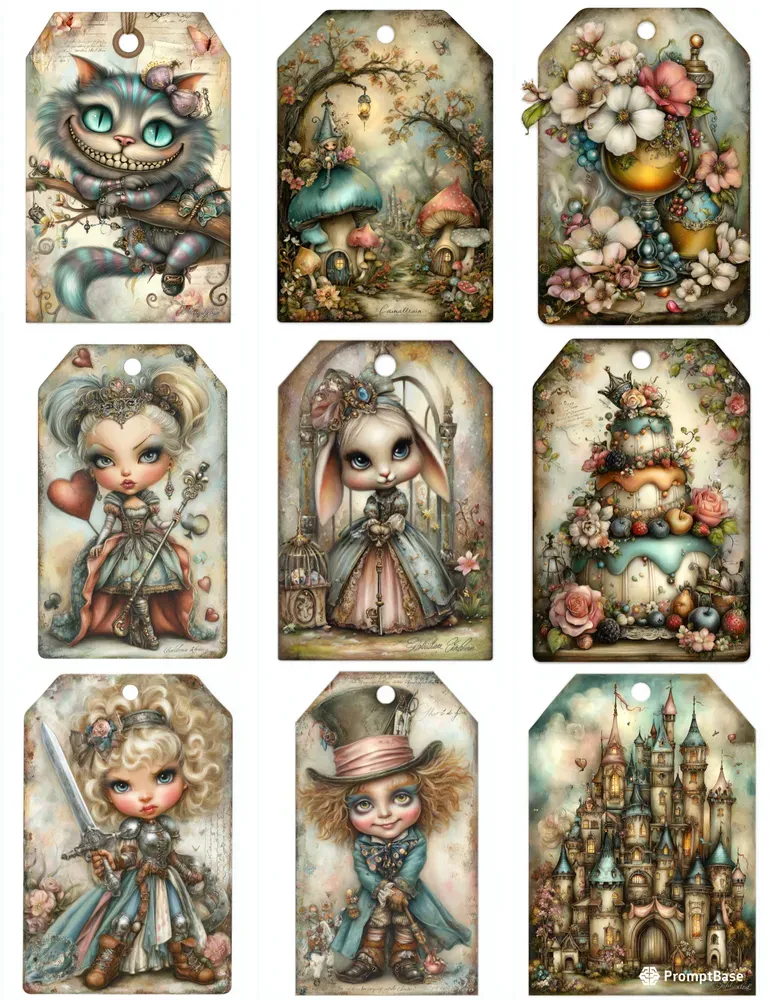 Alice In Medieval World Product Tags