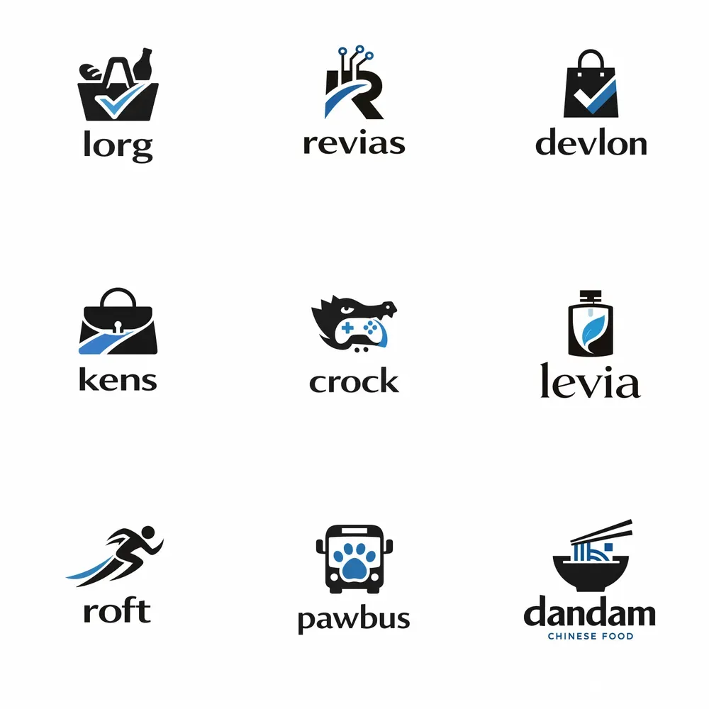 Ultra Minimal Geometric Logo Generator