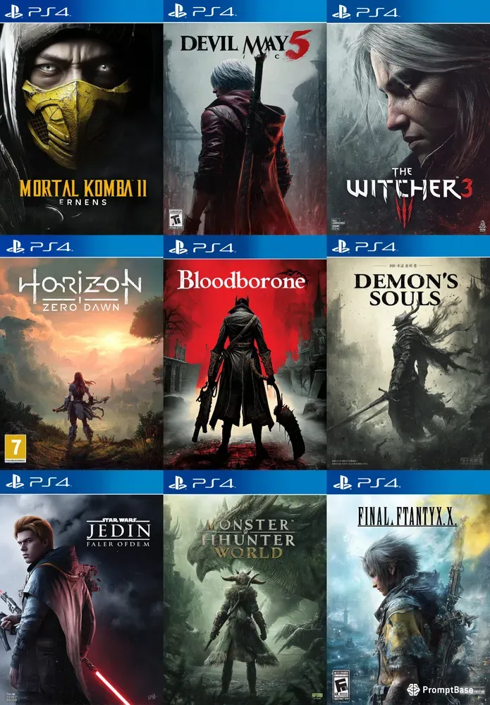 Ps4 Or 5 Game Covers