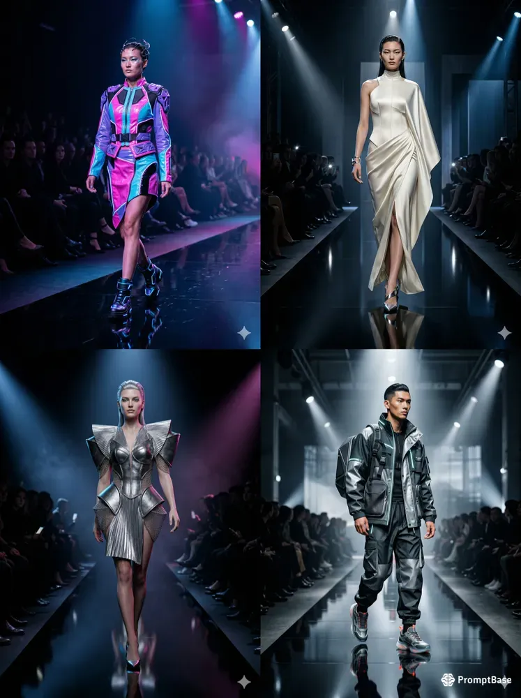 3D Fashion Runway Generator