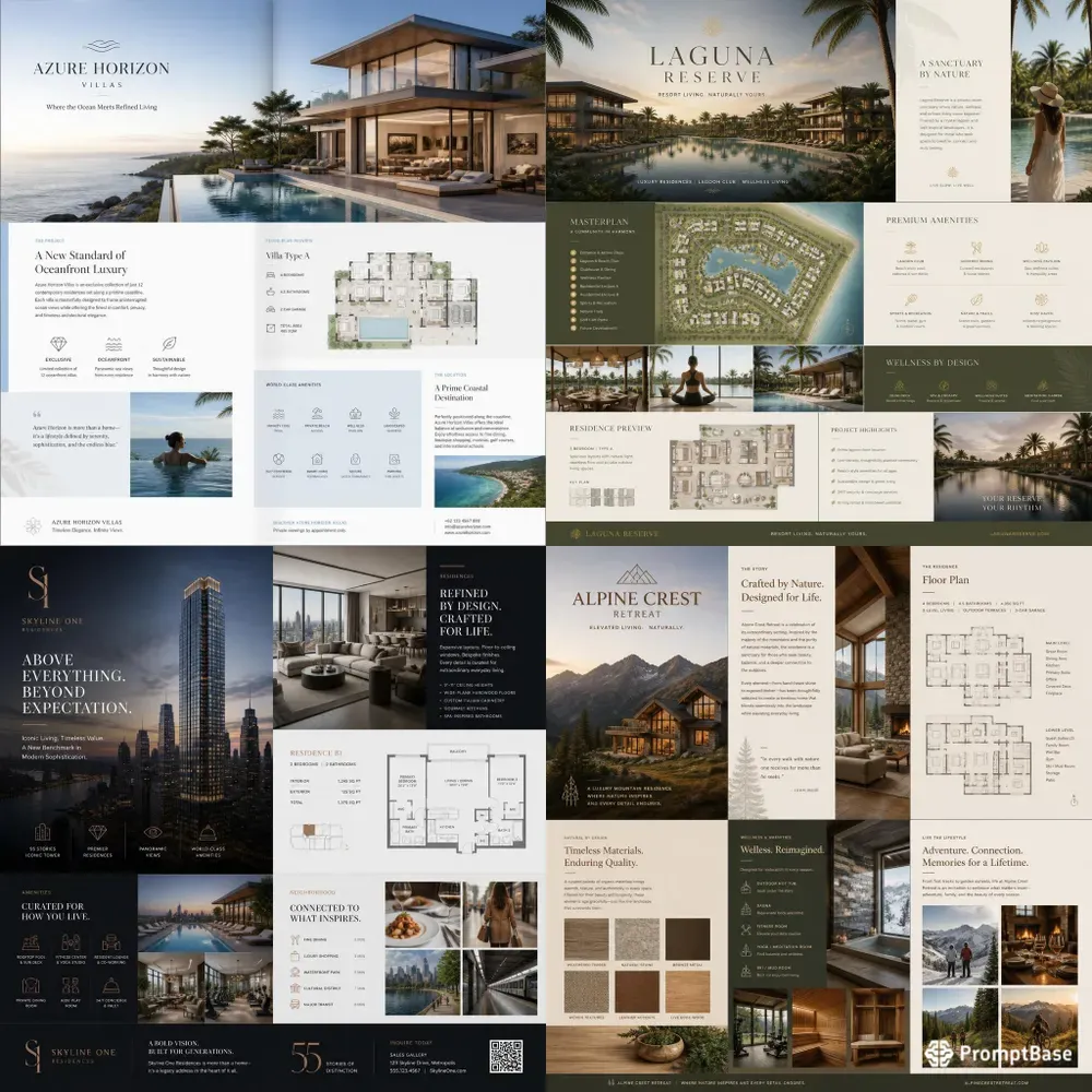 Premium Real Estate Brochure Generator
