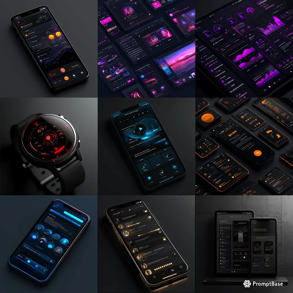 Dark Mode Aesthetics
