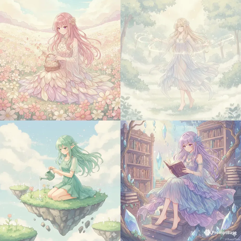 Cute Anime Fairies