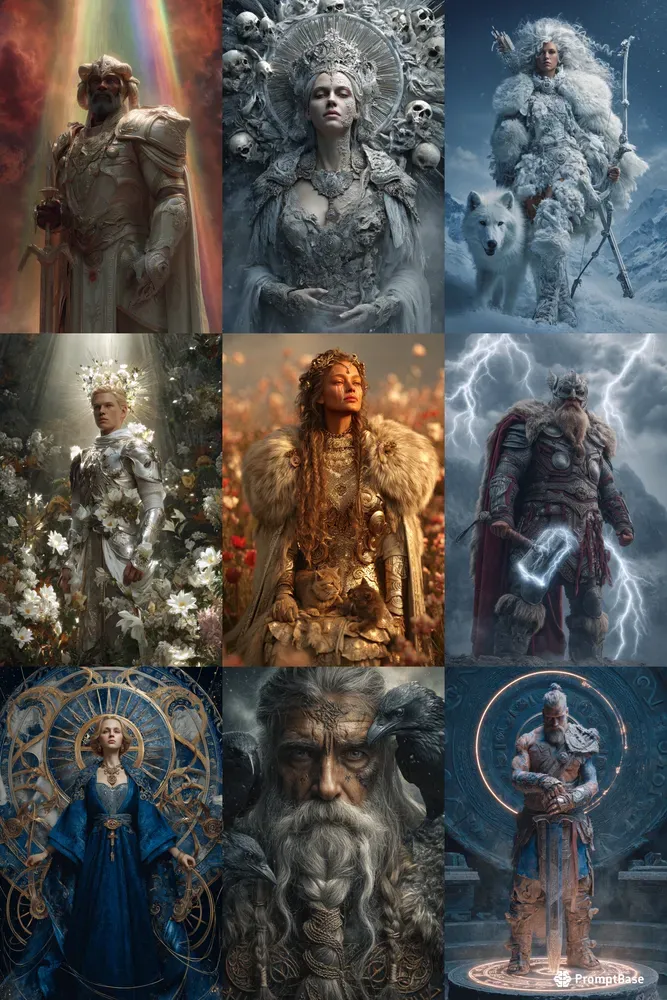 Norse Gods Hyperrealistic Art Generator