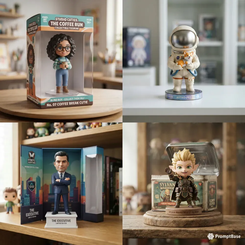 Collectible 3D Figurines