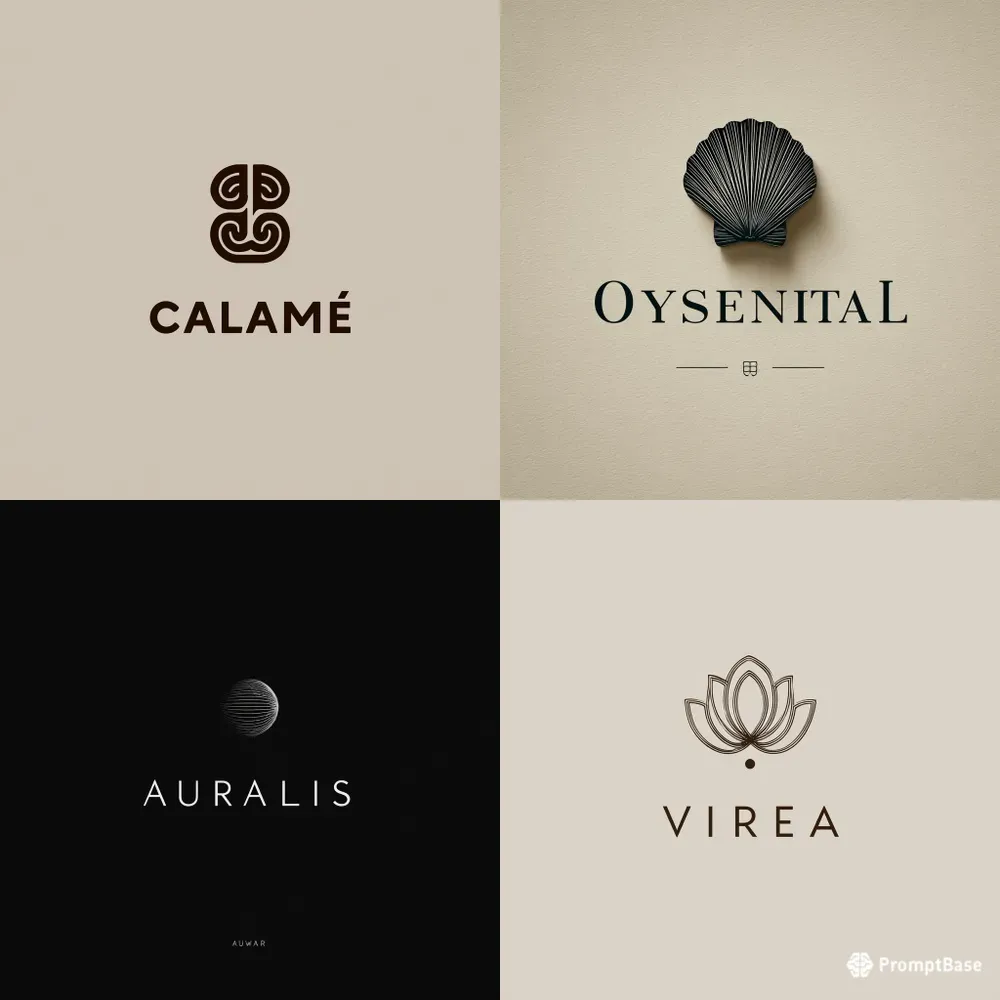 Minimal Zen Brand Logos