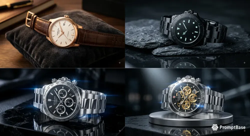 Luxury Watch Advertising Photography