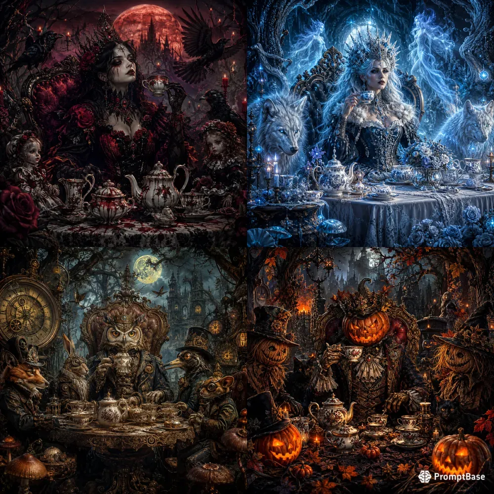 Dark Fantasy Tea Gatherings