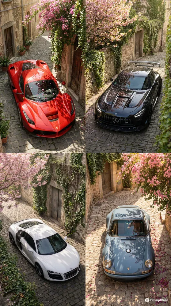 Hyper Realistic Cars With Retro Vibes