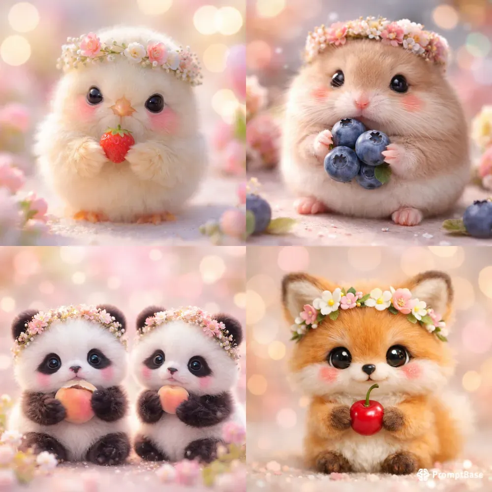 Enchanted Mini Fluff Friends