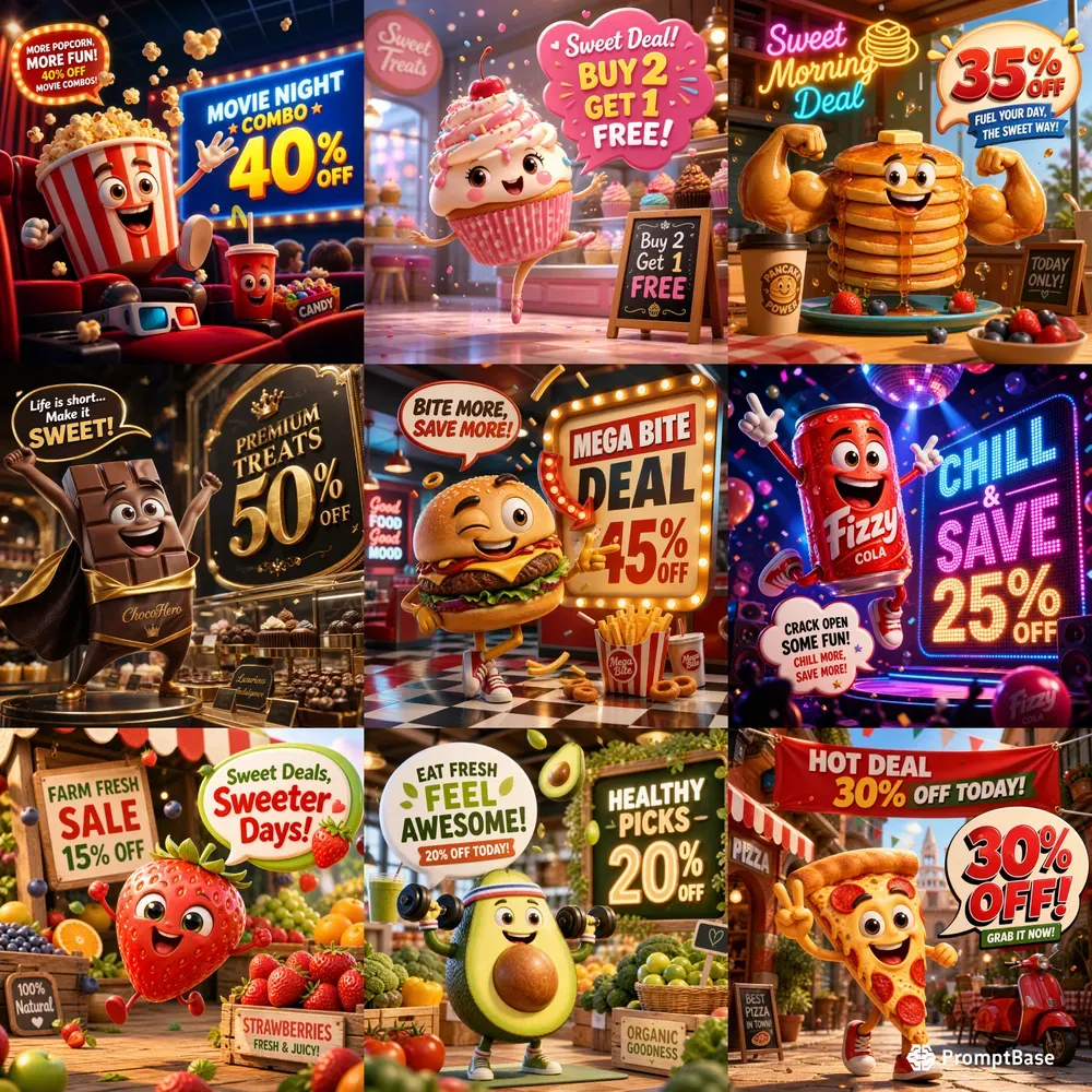 3D Cartoon Ad Pros