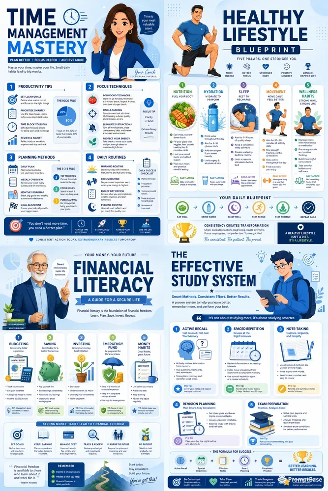 Modern Habit Infographics