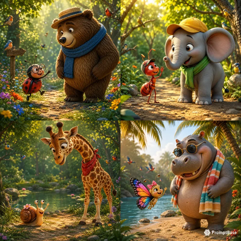 Unlikely Forest Friends