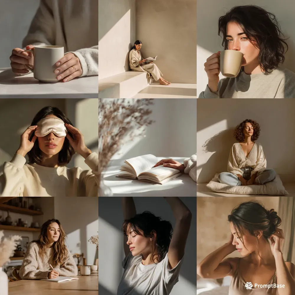 Mindfulness Moments Minimalism Soft Lights