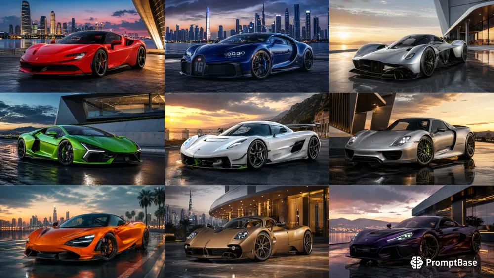 Ultimate Professional Supercar Renders