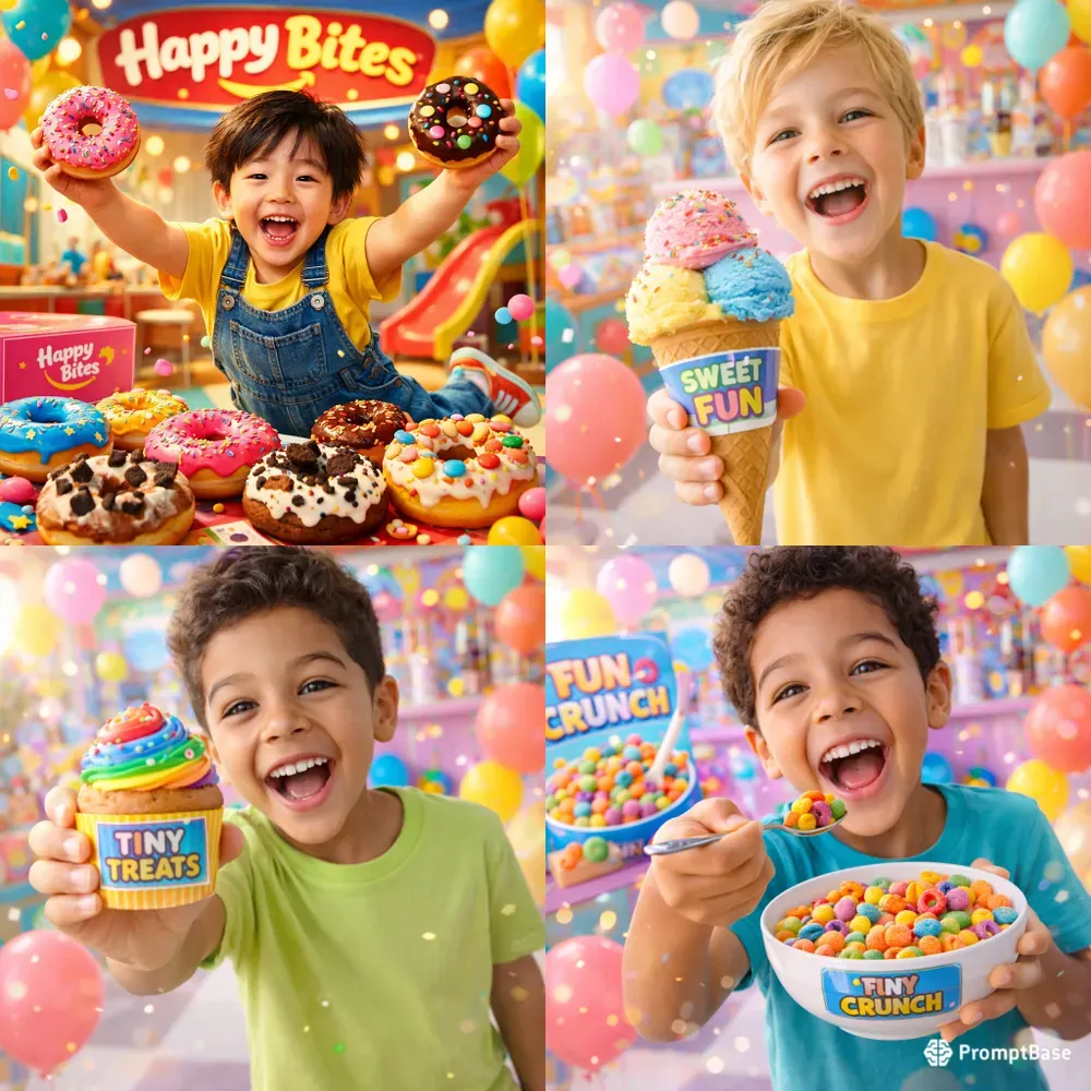 Kids Fun Food Ad Pros