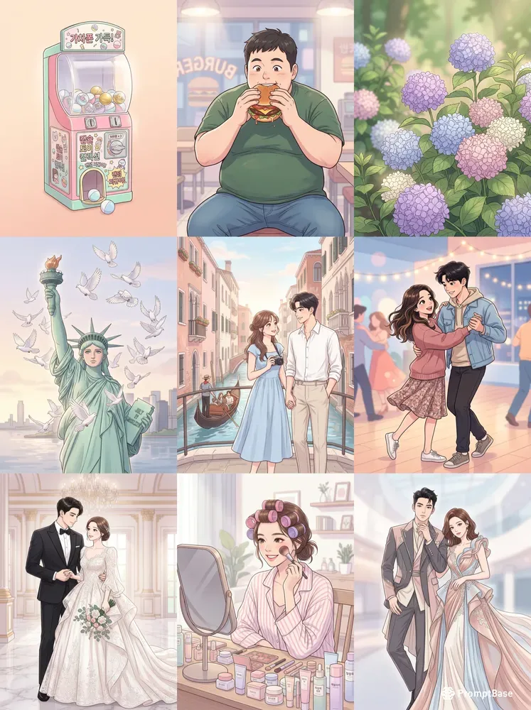 Korean Webtoon Image Generator