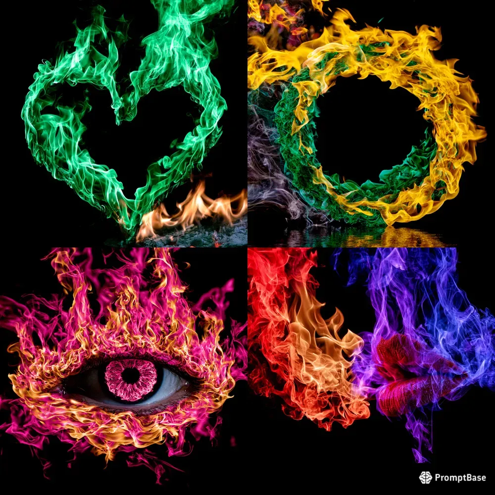 Fire Flames Art