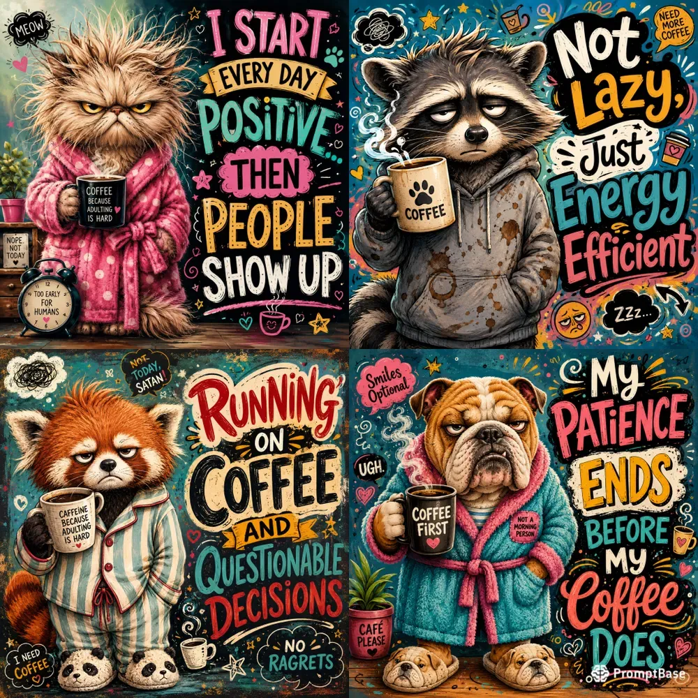 Grumpy Coffee Quotes