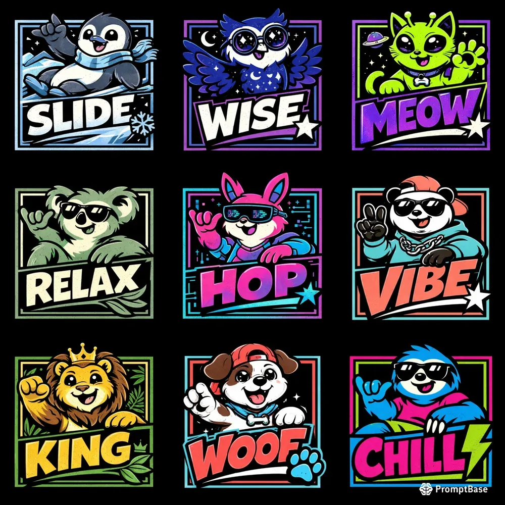 Sticker Pop Tees