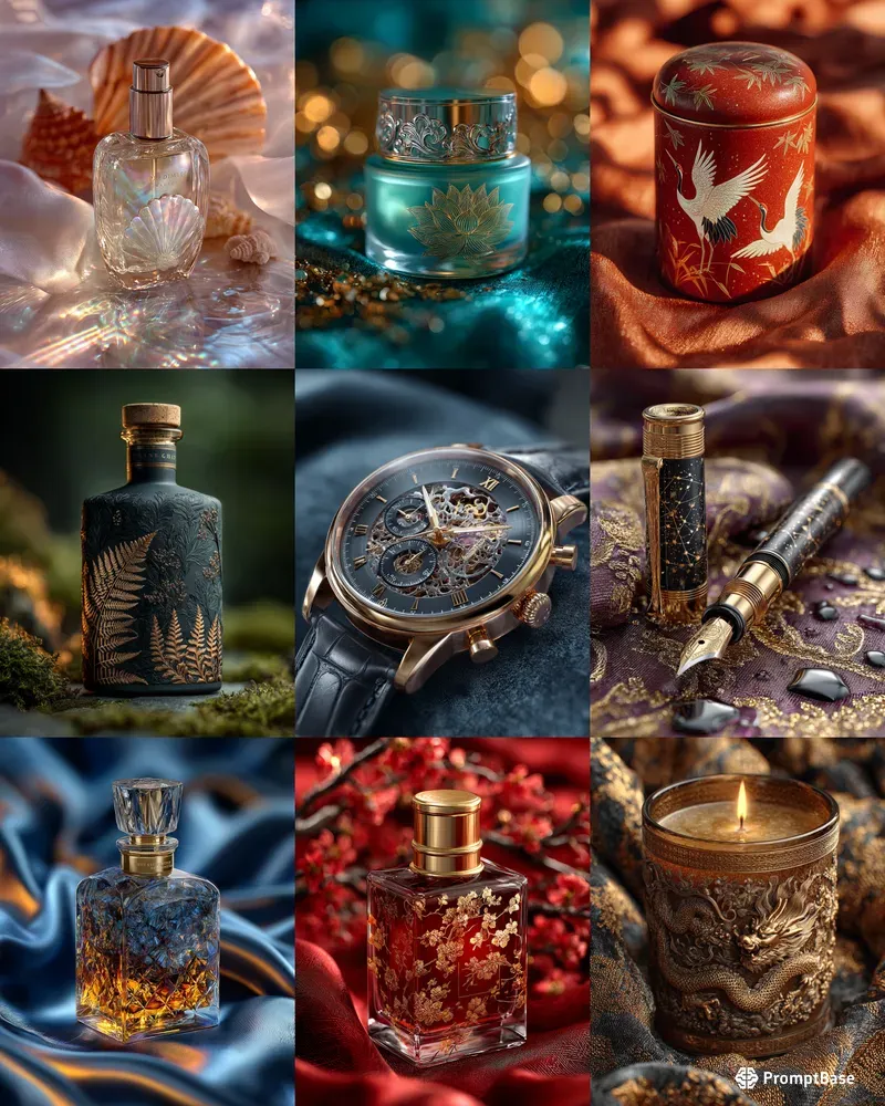 Highend Luxury Material Photography