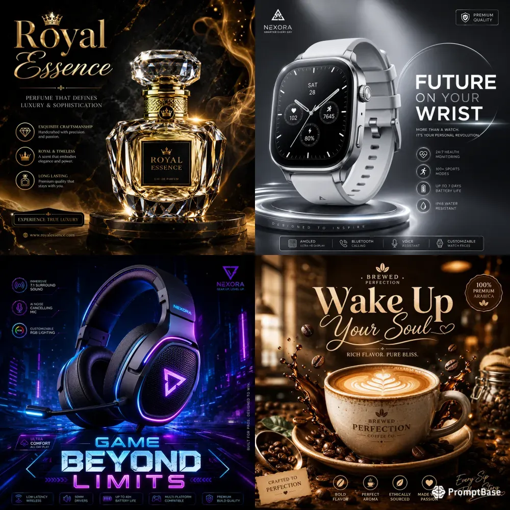 Luxury Social Media Product Ads