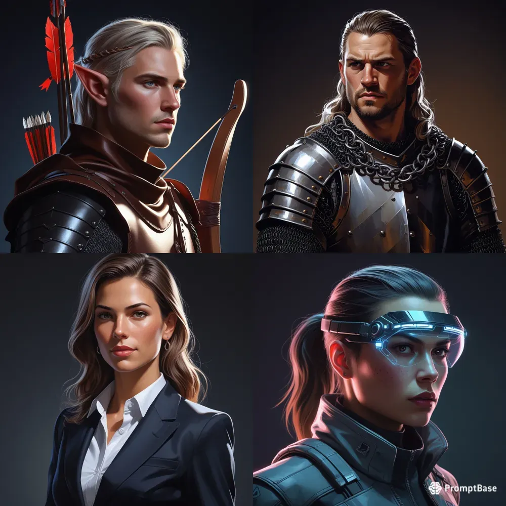 Character Portrait Generators