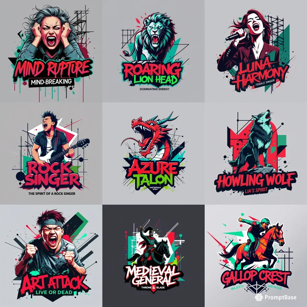 Screaming Logo Graffitistyles
