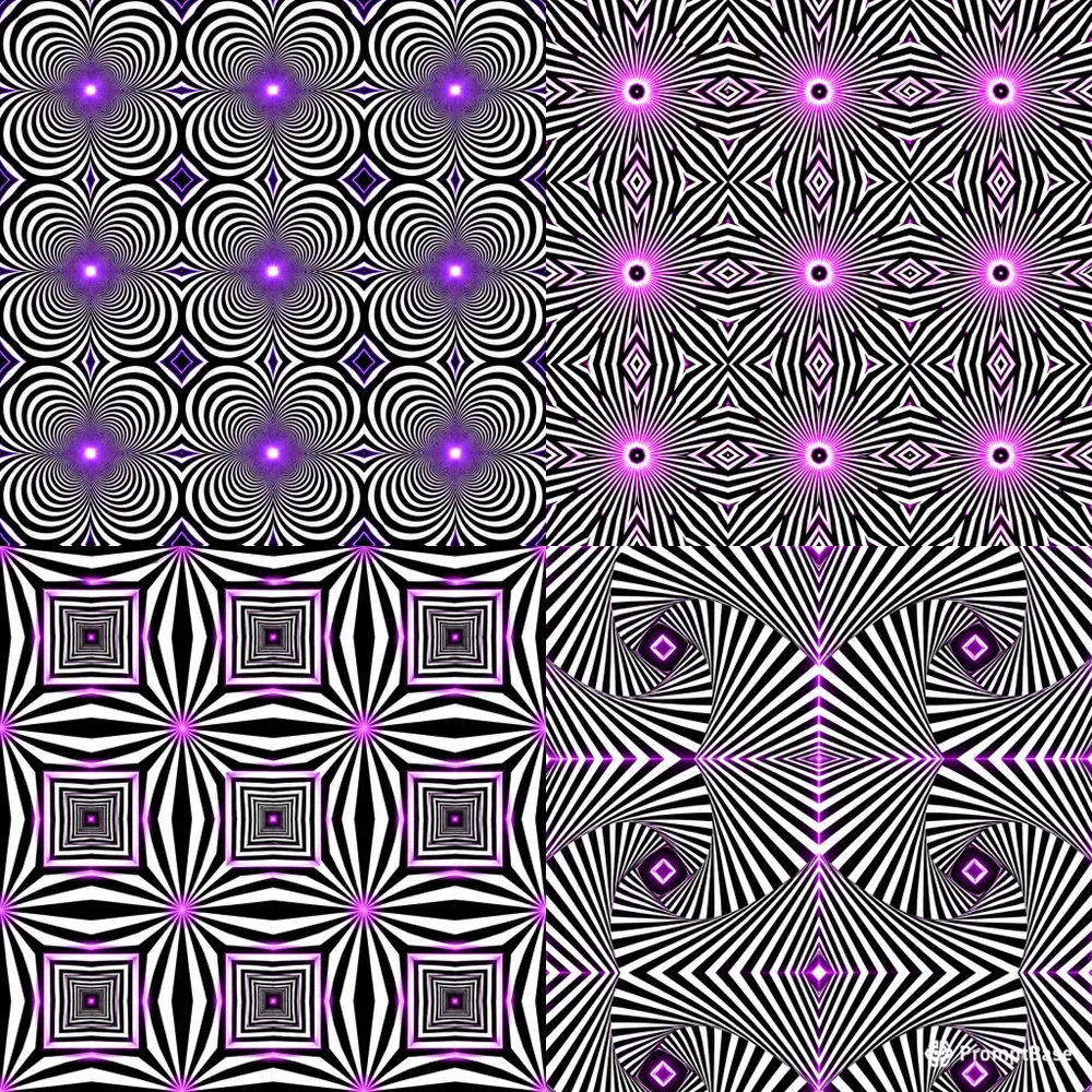 Hypnotic Op Art Illusions