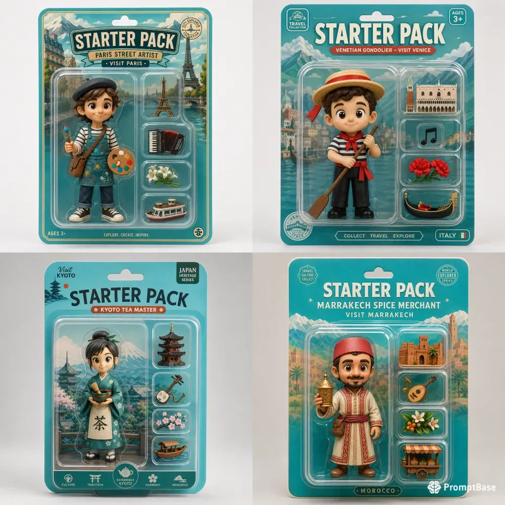 Travel Starter Pack Toys