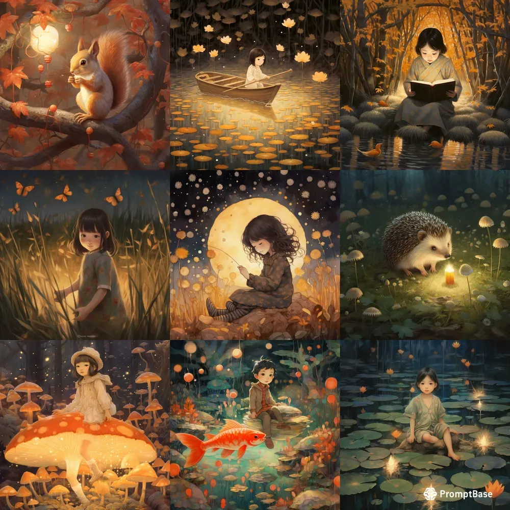 Glow Of Whimsical Dreams