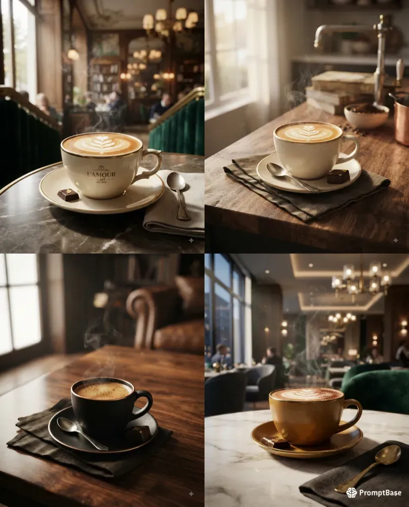 Realistic Coffee Photos