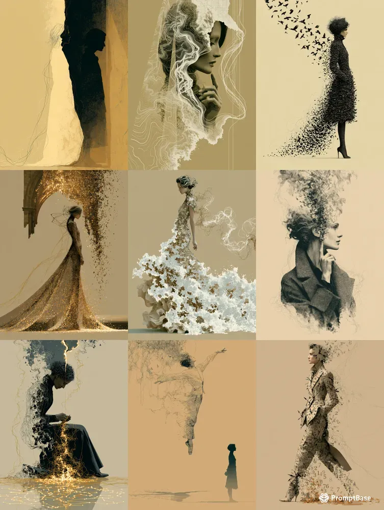 Editorial Ink Surreal Fashion