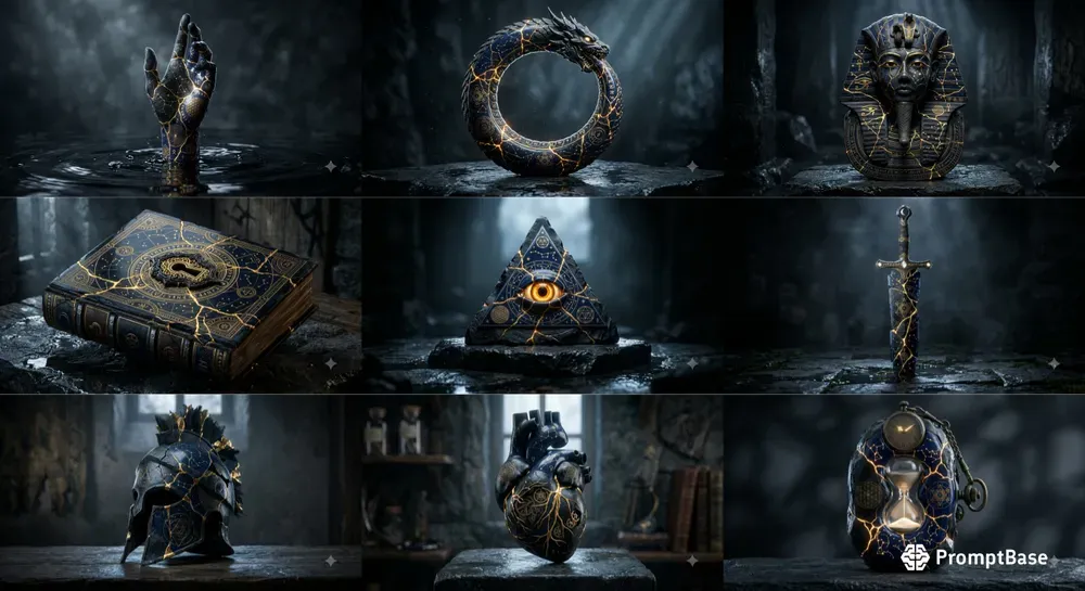 Mystic Kintsugi Dark Relics