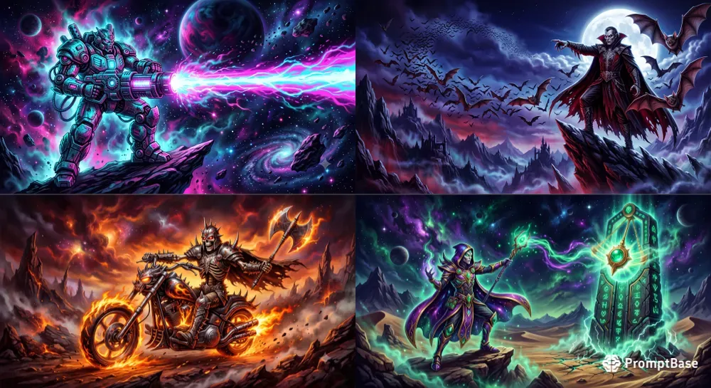 1980s Airbrush Fantasy Art