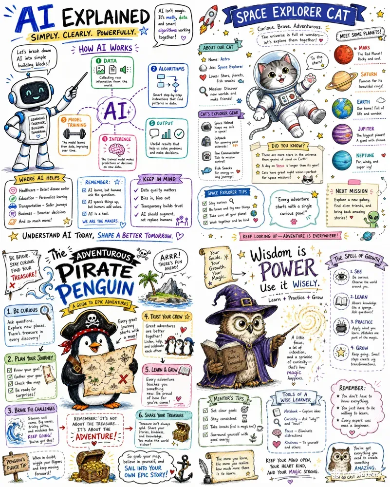 Sketchnote Infographic Kits