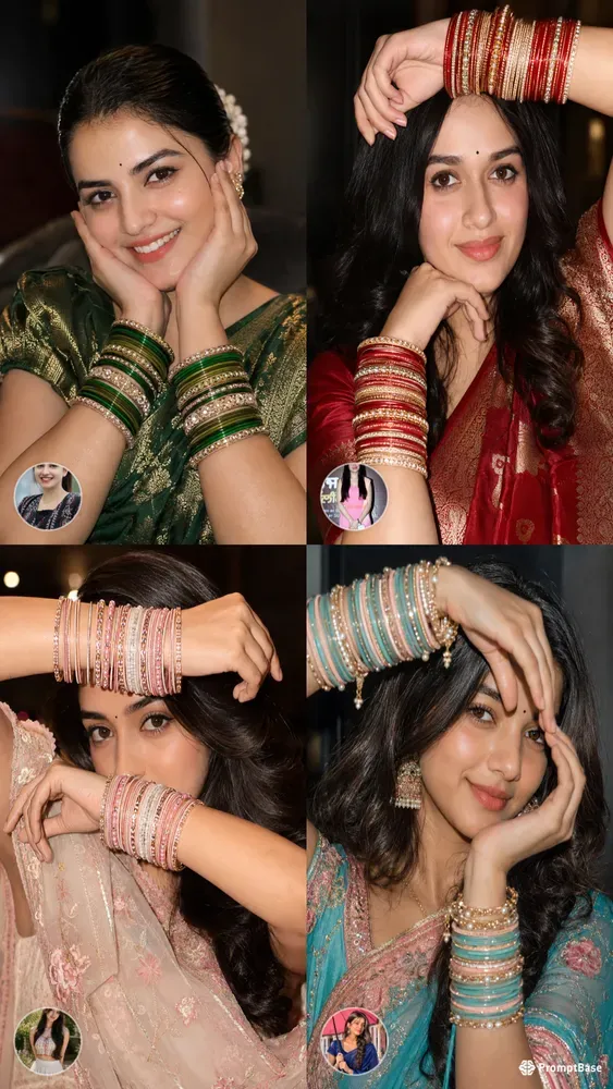 Bangle Frame Beauty Portraits