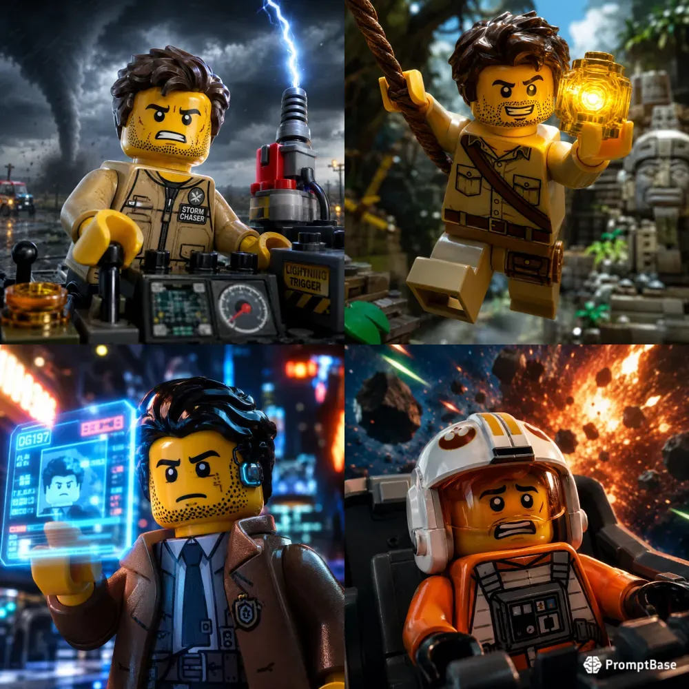 Legendary Lego Adventure Icons
