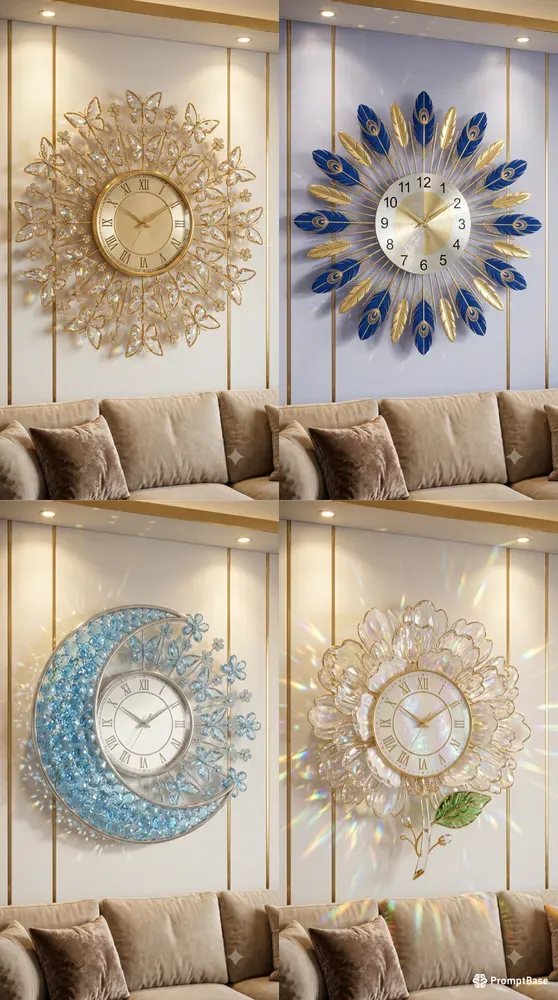 Luxury Crystal Clocks